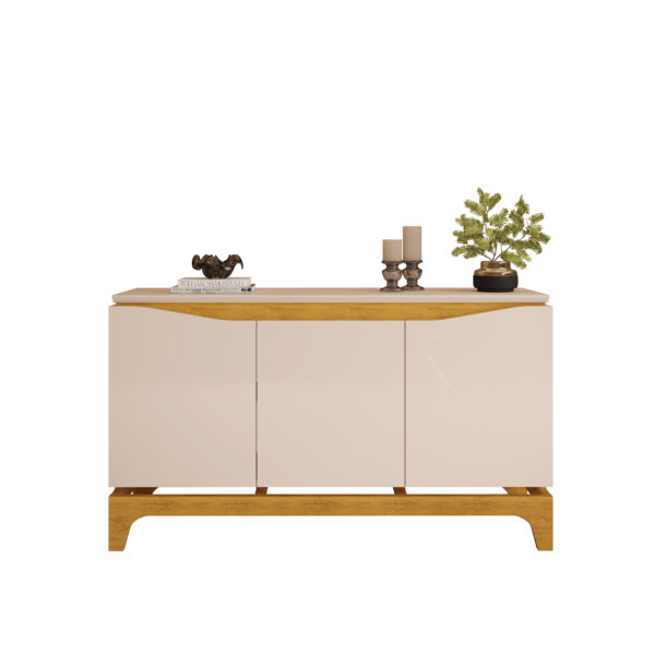 BUFFET NICE 136cm CEDRO/OFF WHITE 100% MDF - Image 2