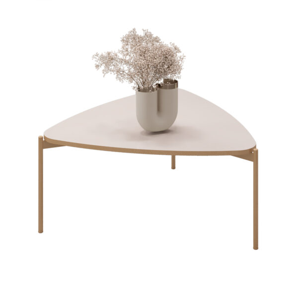 MESA DE CENTRO ISA 76,5cm OFF WHITE 100% MDF - Image 3