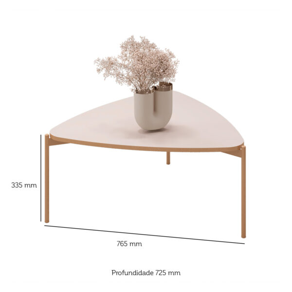 MESA DE CENTRO ISA 76,5cm BALI 100% MDF - Image 3