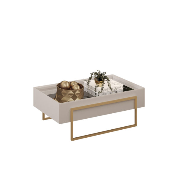 MESA DE CENTRO PILAR 91,5cm BALI 100% MDF - Image 2