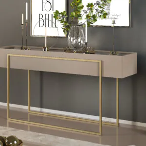 APARADOR PILAR 137cm GRIZ 100% MDF