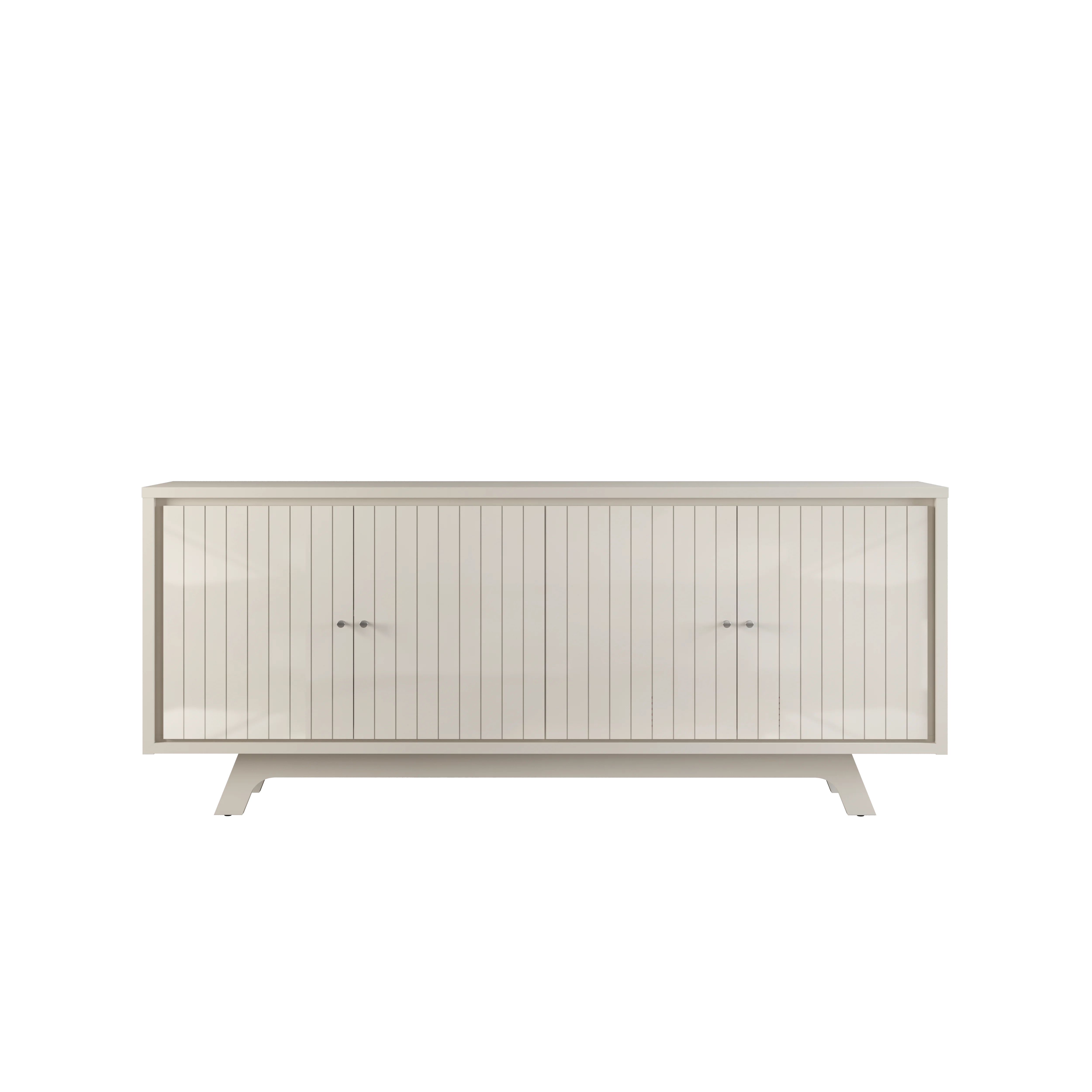 BUFET BRISE 180cm OFF WHITE/OFF WHITE 100% MDF - Image 3