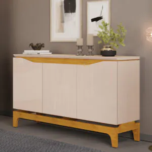BUFFET NICE 136cm CEDRO/OFF WHITE 100% MDF