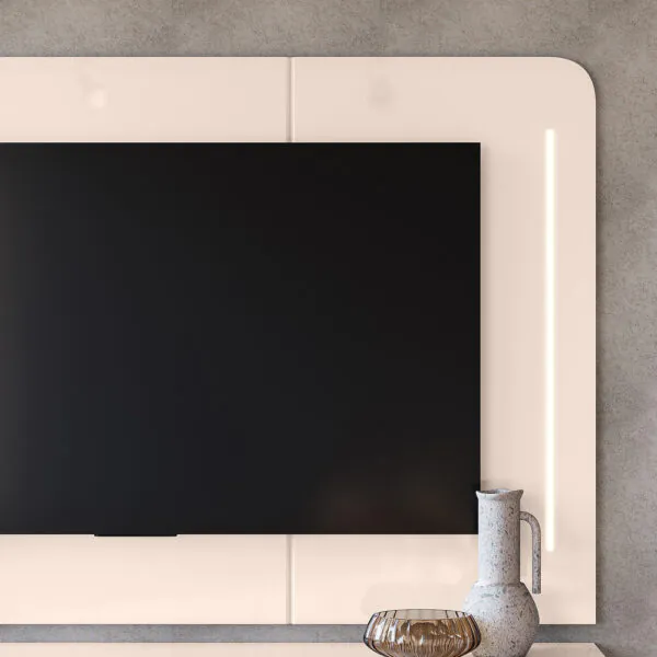 PAINEL ATLAS 218cm FREIJO/OFF WHITE 100% MDF - Image 4