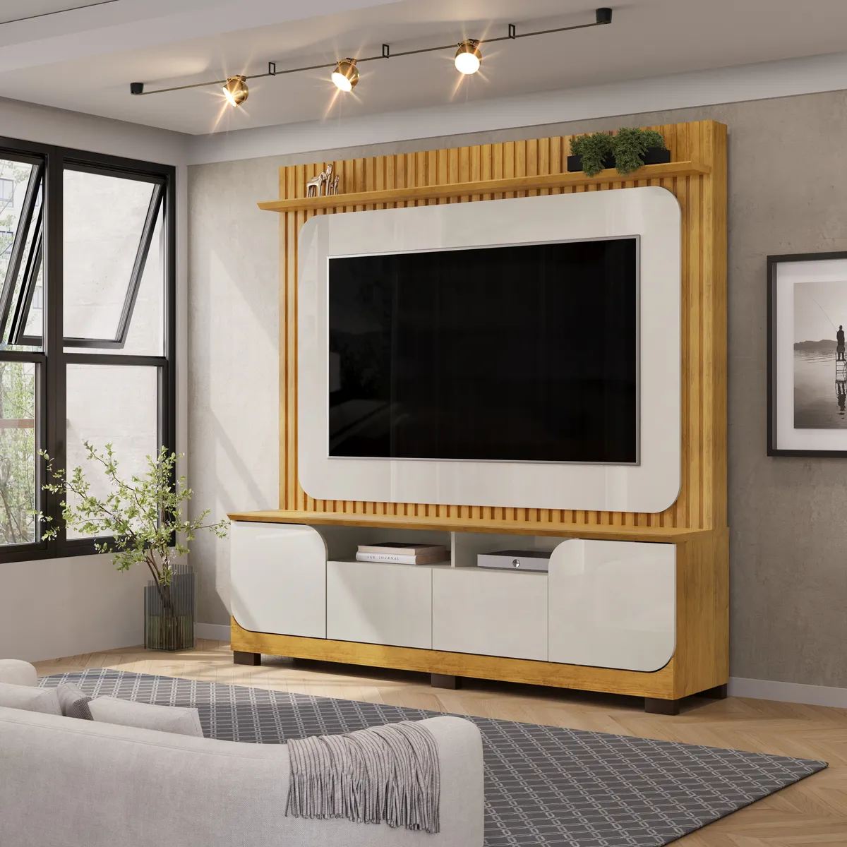 HOME VOGUE 182cm CEDRO/BALI 100% MDF - Image 2