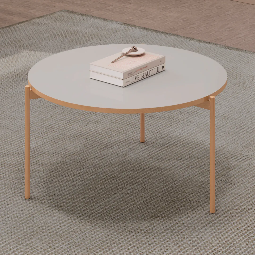 MESA DE CENTRO BELA 69cm BALI 100% MDF