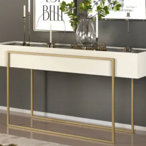 APARADOR PILAR 137cm OFF WHITE 100% MDF