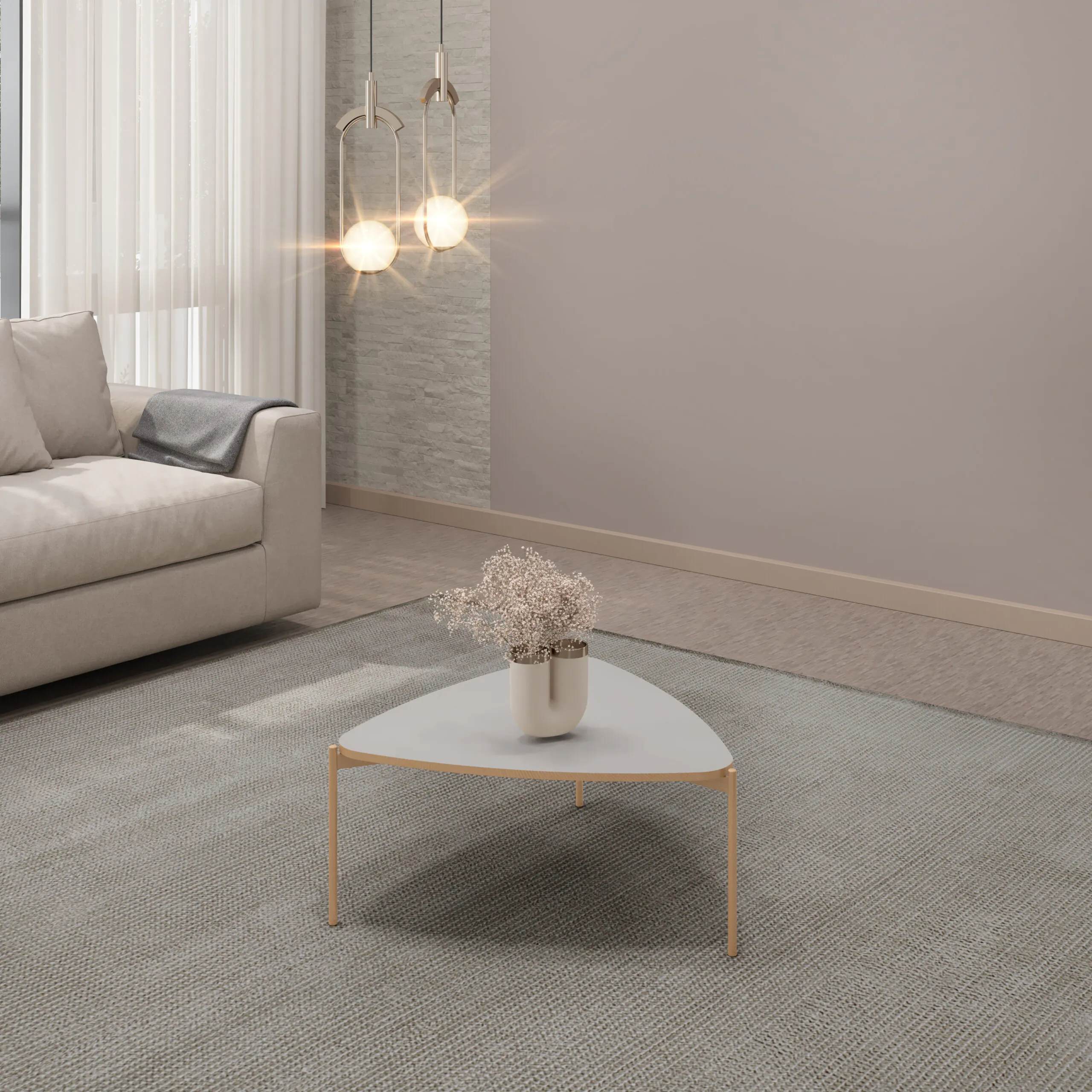 MESA DE CENTRO ISA 76,5cm BALI 100% MDF - Image 2