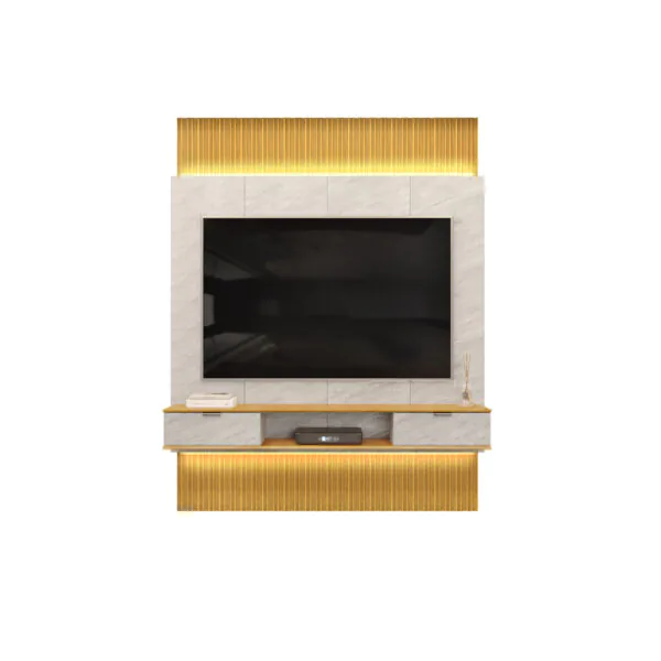 PAINEL EXTENSIVEL HIT 1900 190cm BALI/CEDRO 100% MDF - Image 3