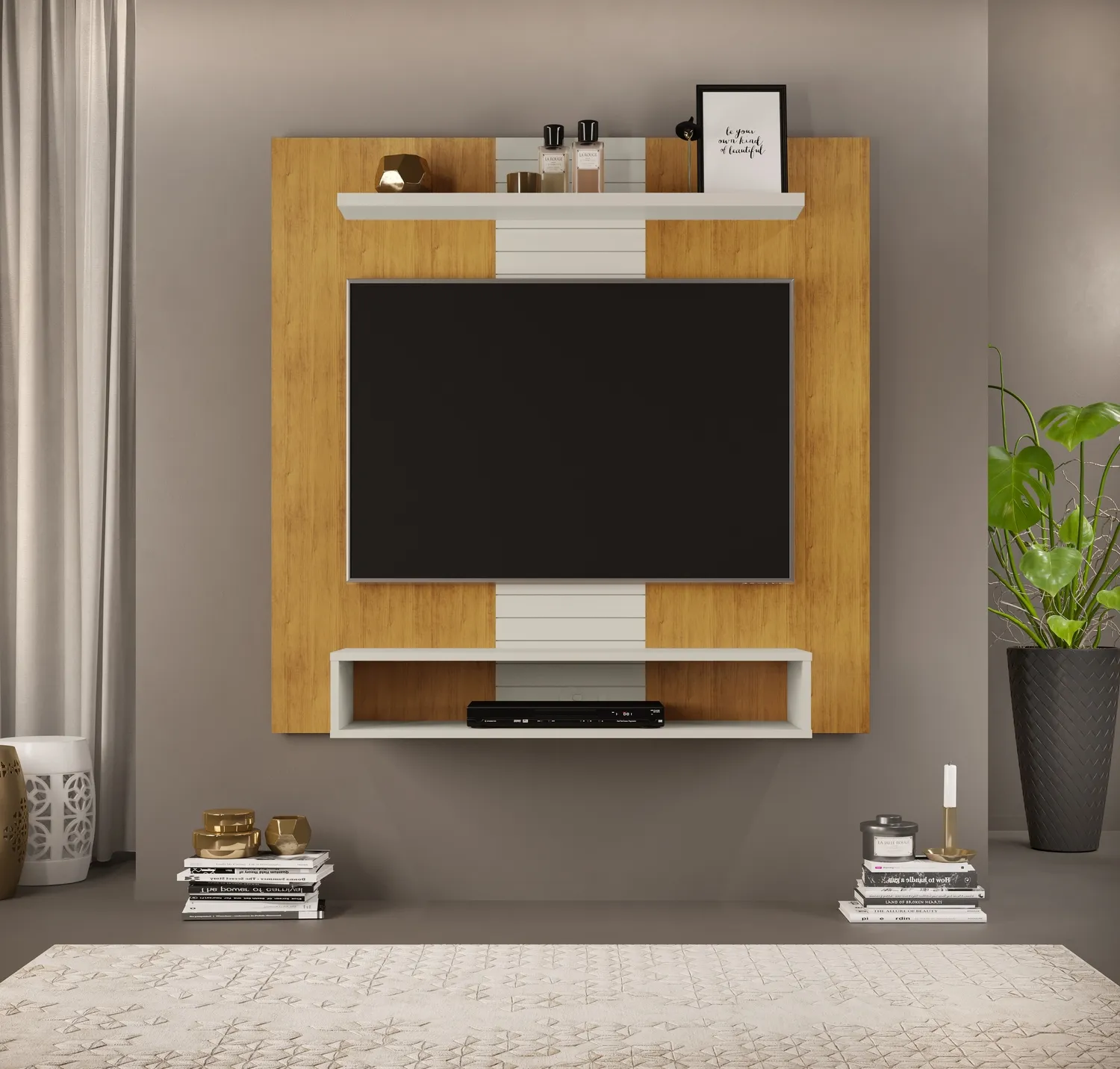 PAINEL SMART 120cm BALI/CEDRO 100% MDF