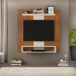 PAINEL SMART 120cm OFF WHITE/FREIJÓ 100% MDF