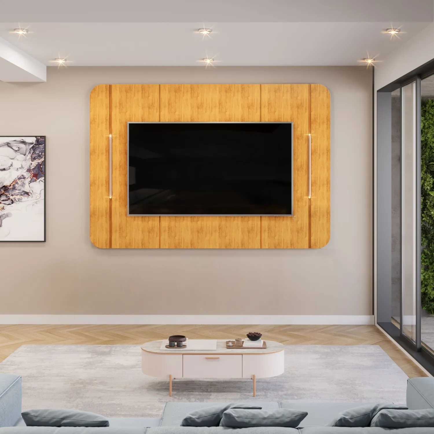 PAINEL ADELE 180cm BALI/CEDRO 100% MDF