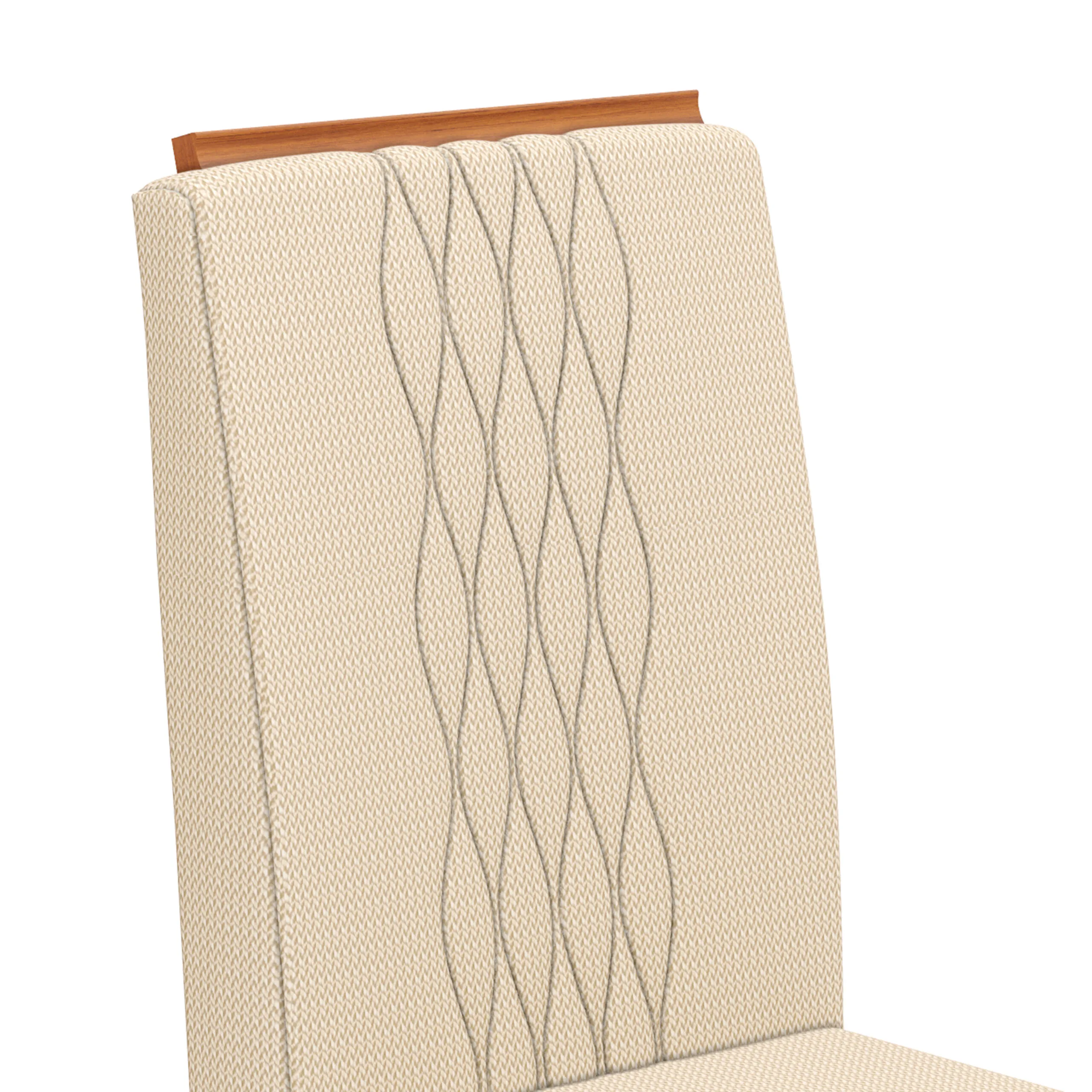 CONJUNTO DE CADEIRA LIA (2 UNIDADES) FREIJO/LINHO NEVE - Image 2