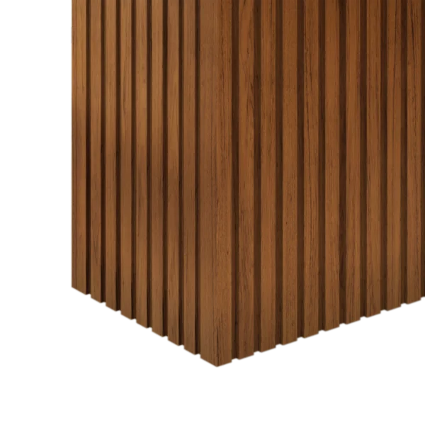 MESA CANES - TAMPO CHANFRADO CURVO 2000X1000X30 MM FREIJO/OFF WHITE - Image 4