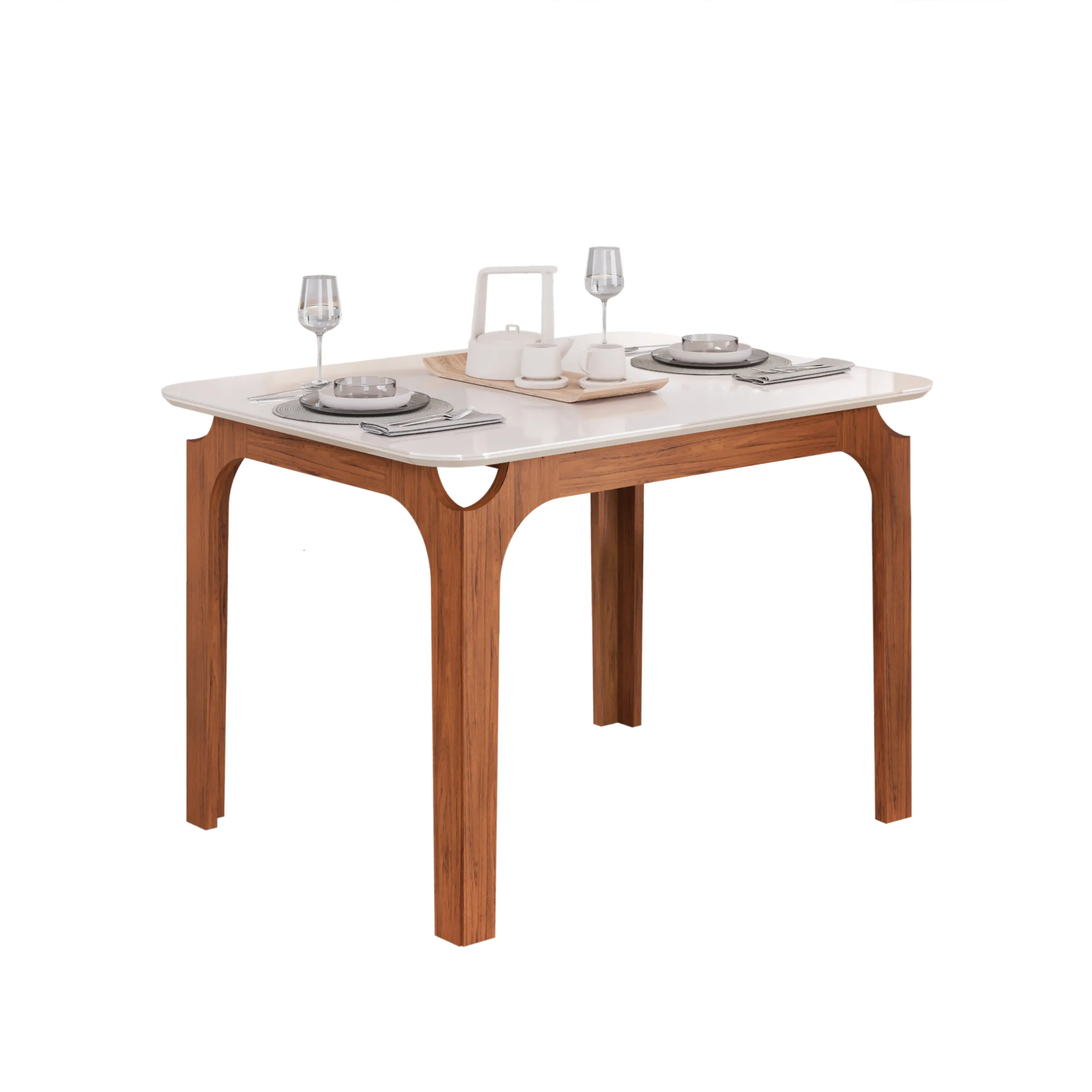 MESA MARINA - TAMPO CHANF. MAD/VD 1200X9000X22MM FREIJO/OFF WHITE - Image 2