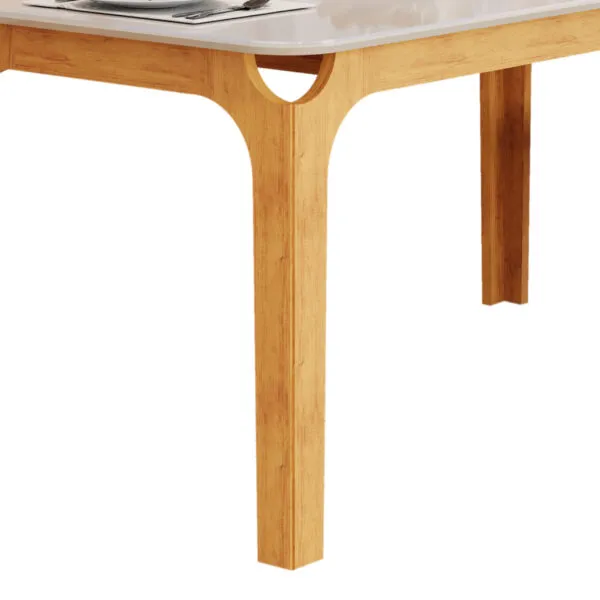 MESA MARINA - TAMPO CHANF. CURVO MAD/VD 1600X800X22MM CEDRO/OFF WHITE - Image 4