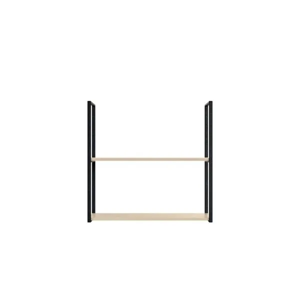 NICHO METAL 70 CM C/ 2 PRATELEIRAS